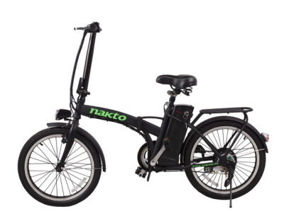  							NAKTO 20" Folding Electric Bicycle-...
						 