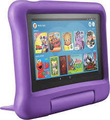  							Purple Amazon Fire Kids Tablet
						 