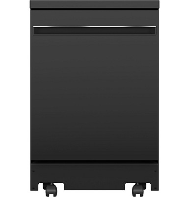  							GE 24" Black Portable Dishwasher
						 