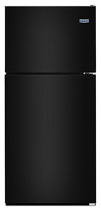   Black 21 cu ft Refrigerator 