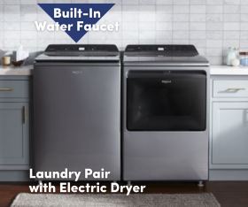   Whirlpool Chrome Top Load Laundry P... 