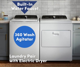   Whirlpool Deep Fill Laundry Pair wi... 