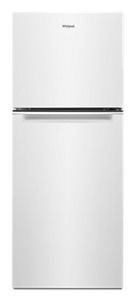 White 11 cu ft  Refrigerator