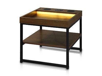 							Modern Night Table With Bluetooth S...
						 
