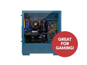   Skytech Gaming Azure 2.0 Blue Case 