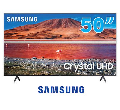   50" Samsung Crystal UHD 4K Smart TV 