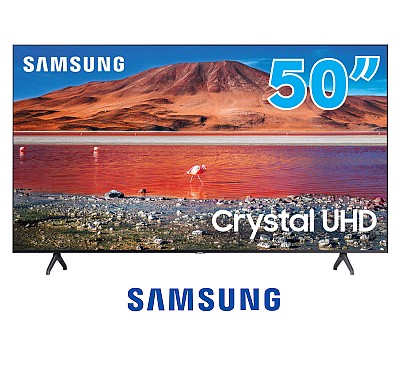   50" Samsung Crystal UHD 4K Smart TV 
