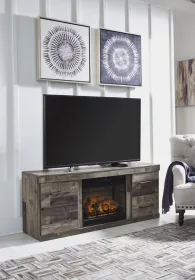 Derekson 60" TV Stand with Fireplace Insert