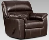 Austin Chocolate Rocker Recliner