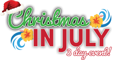 Christmas in July 3 day event