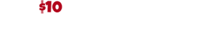 Just $10 gets you started on anything!