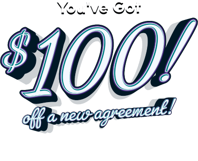 You Just Got $100 off >Check your email for your prize and then bring it in store to redeem, or use online now with promo code: 100OFF